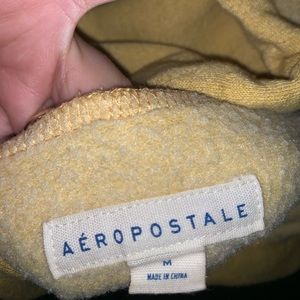 Aeropostale yellow hoodie